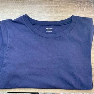 Madewell short sleeve tshirt in navy
